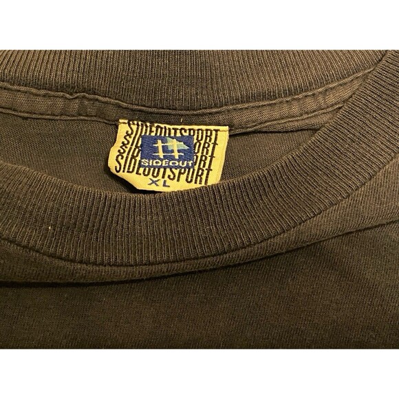 VTG 90s Sideout Single Stitch Surf Beach 2 Side Graphic T Shirt Mens XL USA Fade - Picture 11 of 16